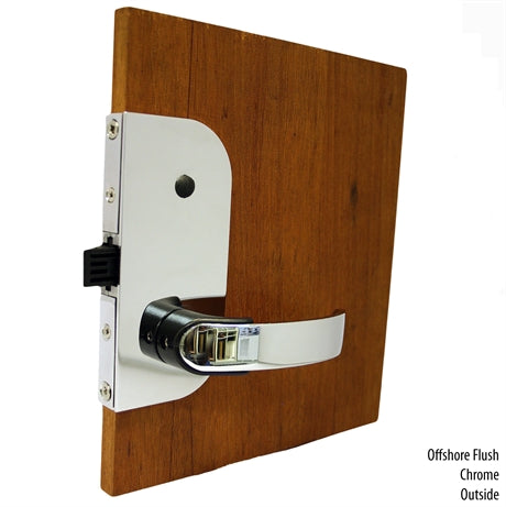 Mobella Chrome Shower Door Lock with Privacy Lock (Options)