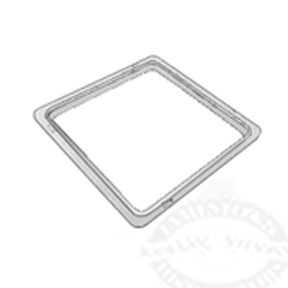 Bomar 1" Off-White 1049 Hatch Trim