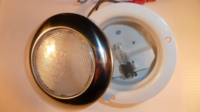 Aqua Signal Atlanta S/S Recessed Spotlight G4 Halogen (Replacement Solution)