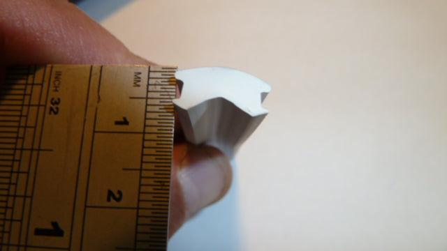 Window Insert Grey (Per m)