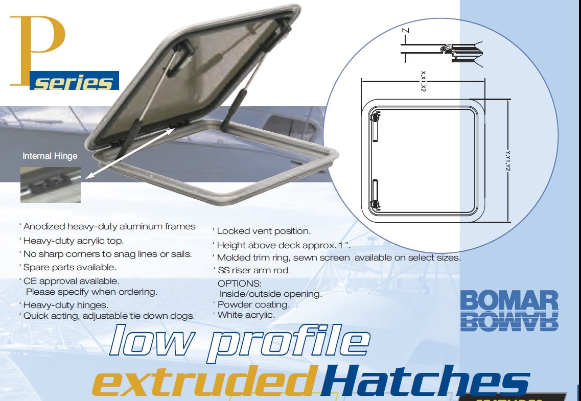 Bomar Hatch Suitable for 210/240