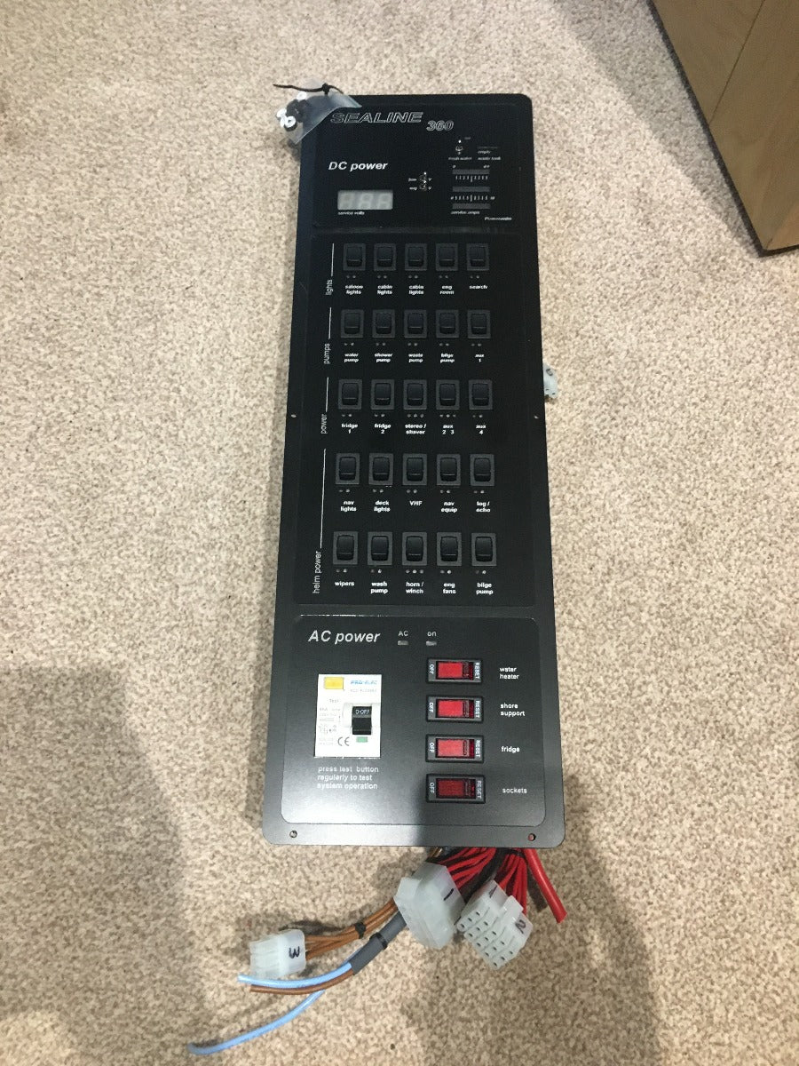 Sealine 310/360 Ambassador 12V/240V Cabin Panel