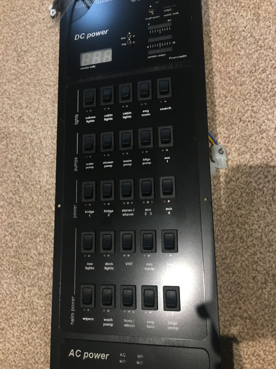 Sealine 310/360 Ambassador 12V/240V Cabin Panel