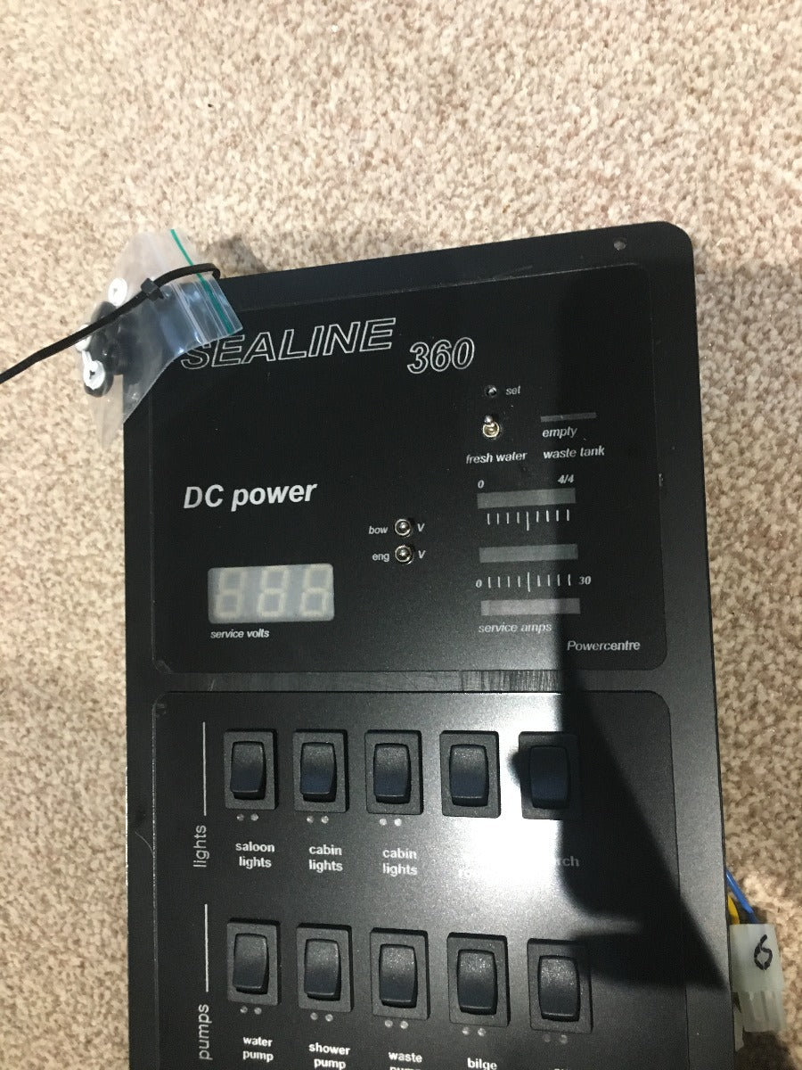 Sealine 310/360 Ambassador 12V/240V Cabin Panel