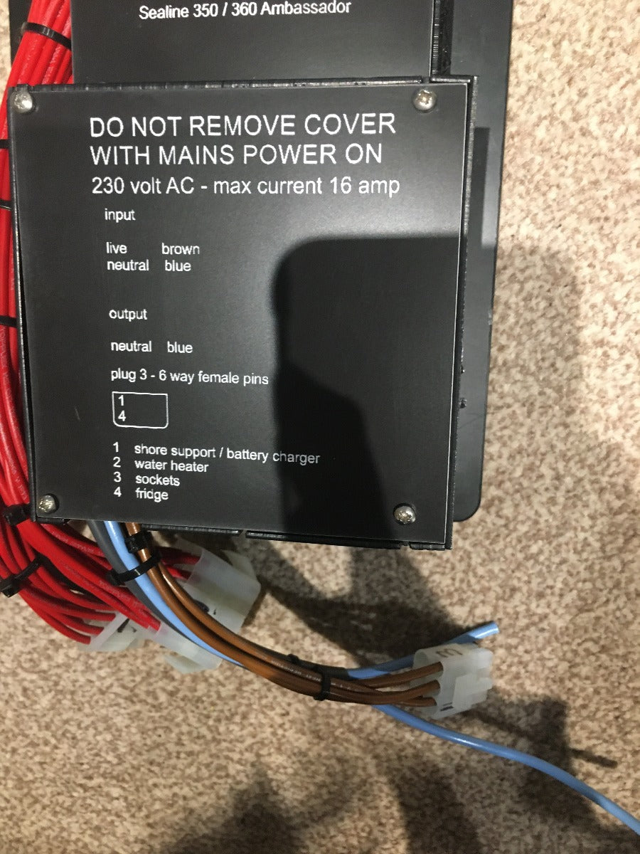 Sealine 310/360 Ambassador 12V/240V Cabin Panel