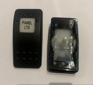 Carling Contura ii Panel Lights Switch Top / Legend