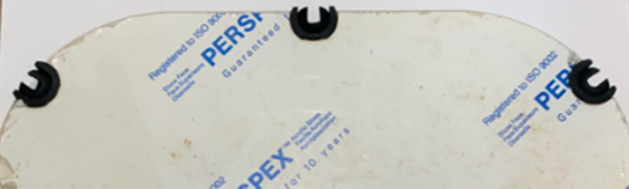 Portlight Replacement Perspex Window for Port Hole w/ Catches