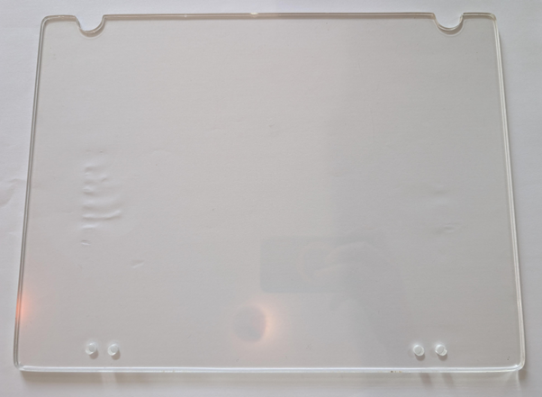 Perspex Chart Cover Pre-Drilled with Holes