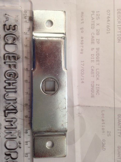 Budget 125mm Nylon Zinc Plated Lock
