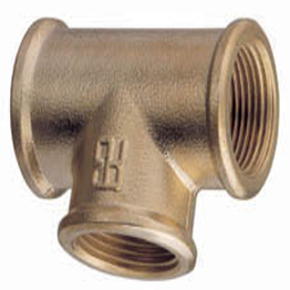 32MM(1 1/4BSP) BRASS EQUAL TEE
