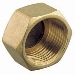 1" BSP BRASS CAP