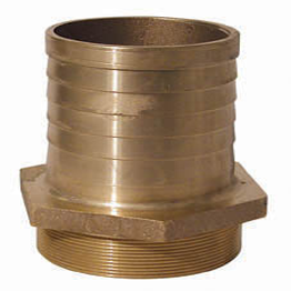 BRONZE HOSE CONNECTOR 1 1/4" BSP TO 1 1/4"