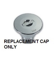 Deck Chrome Plated Brass Waste Filler Cap Replacement