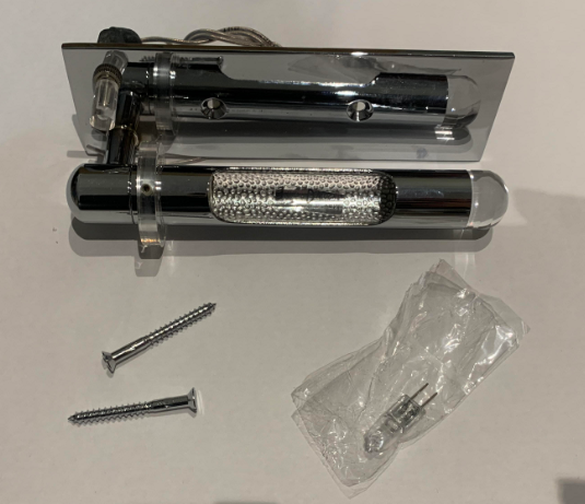 Chrome Reading Light 12V Left Hand