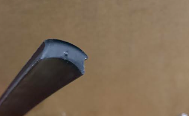 Sealine 328, 365 & 450 Statesman Black Rubbing Strake Fender Insert (50mt Roll)