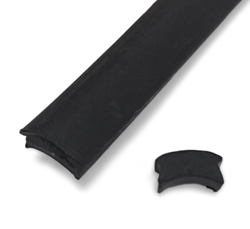 Sealine 328, 365 & 450 Statesman Black Rubbing Strake Fender Insert (50mt Roll)