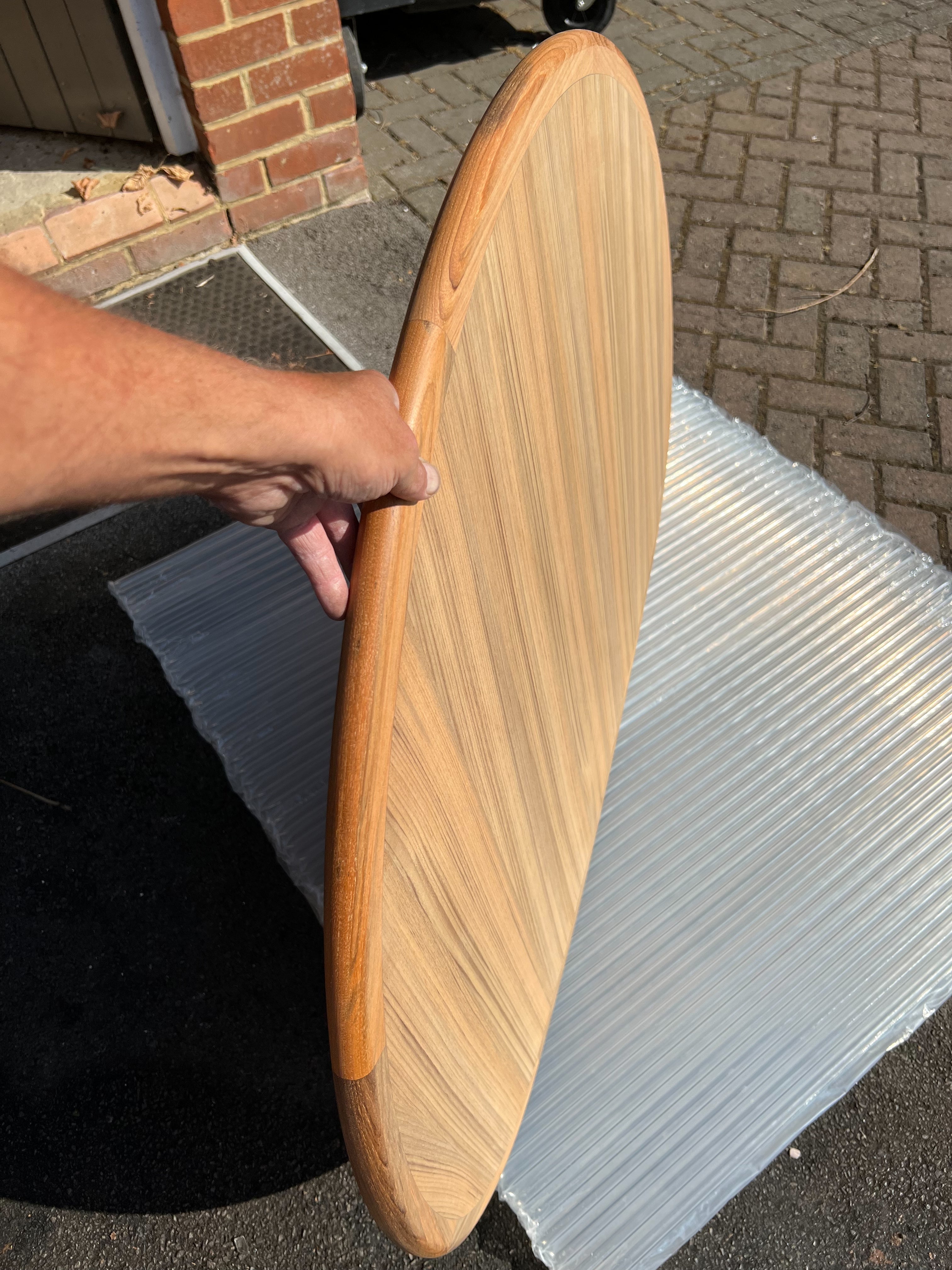 Sealine S37 Cockpit Teak Table (Replacement Solution)
