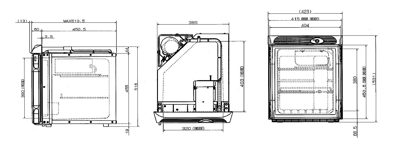 40LT BUILT IN FRIDGE 12V