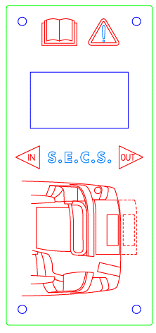 Sealine SECS Control Switch Plate
