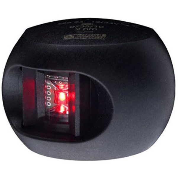 Aqua Signal Series 33 Port LED Navigation Light Black Case