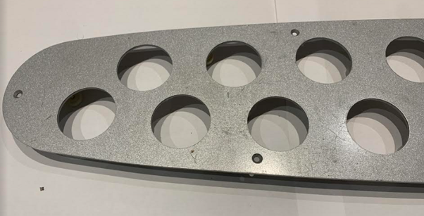 Sealine Silver Helm Instrument Panel