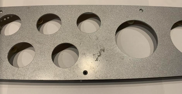 Sealine Silver Helm Instrument Panel