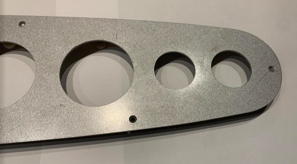 Sealine Silver Helm Instrument Panel