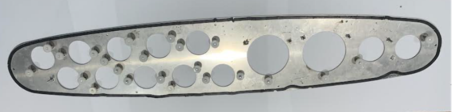 Sealine Silver Helm Instrument Panel