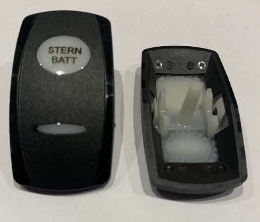Carling Contura V Stern Battery Switch Top / Legend