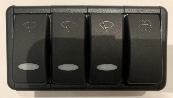 Sealine T50 Seaplex 376RSP 4-Way Rocker Switch (Address 1153)