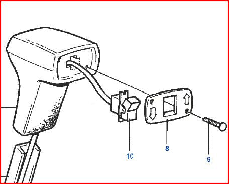 Volvo Penta Tilt/Trim Switch for Duel/Single Controller