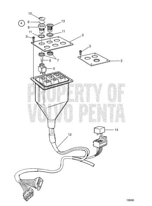 VOLVO EDC PUSH BUTTON KIT