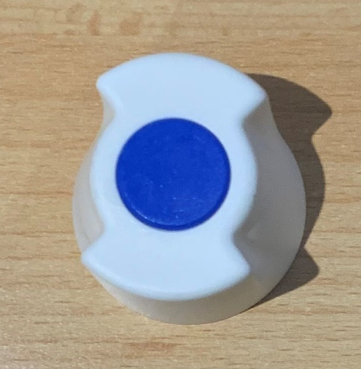 Donau Tap Top White Plastic (For Alde Tap) Blue Tab